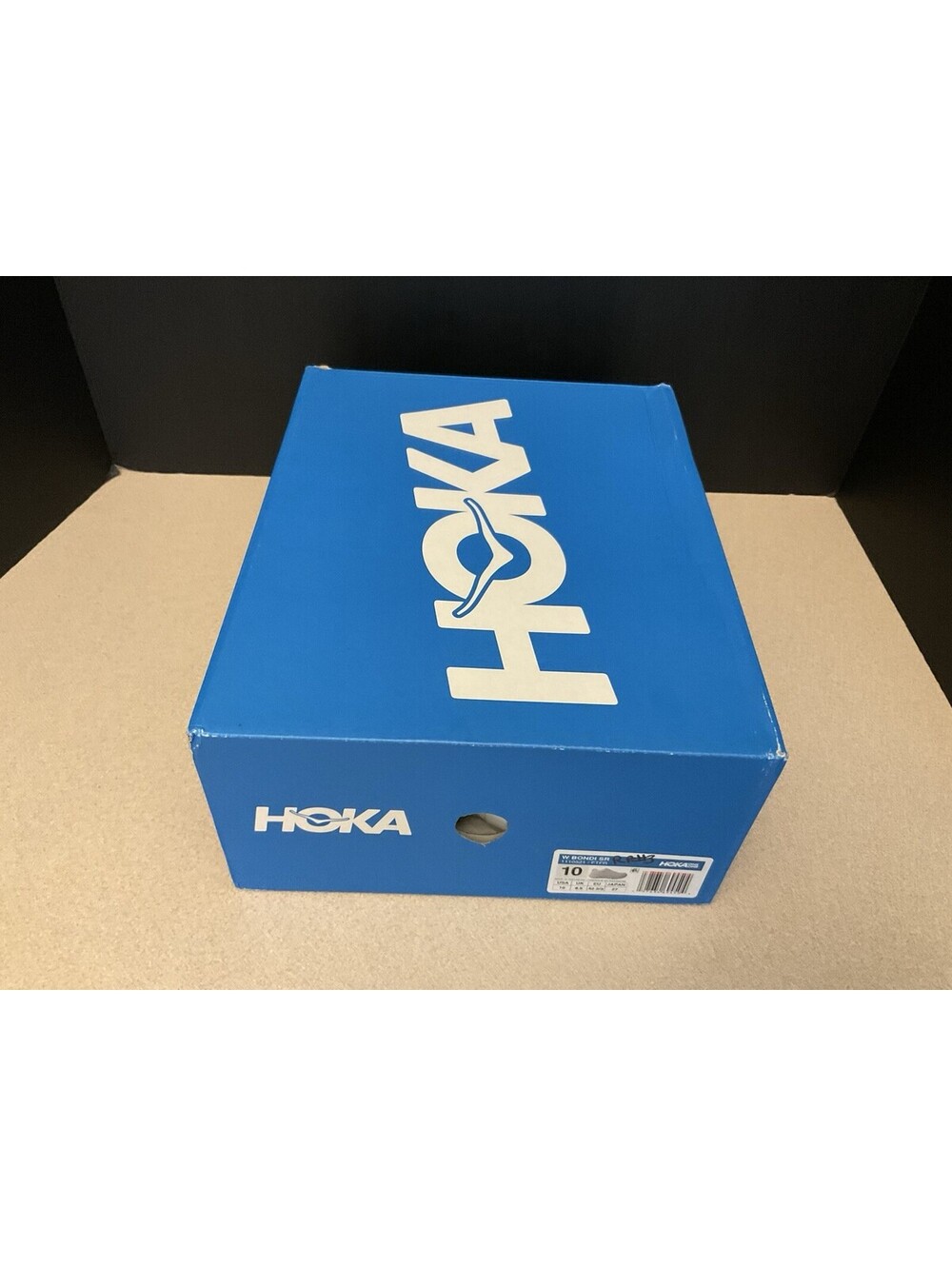 New! Womens Hoka One One Bondi SR Triple White Slip Resistant Shoes. Size 10. - Picture 3 of 11